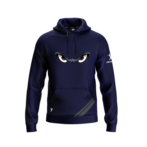 [FOLHSMNV-YXS-LOGO1] Decker Summit Hoodie (Youth XS, Navy, Logo 1)