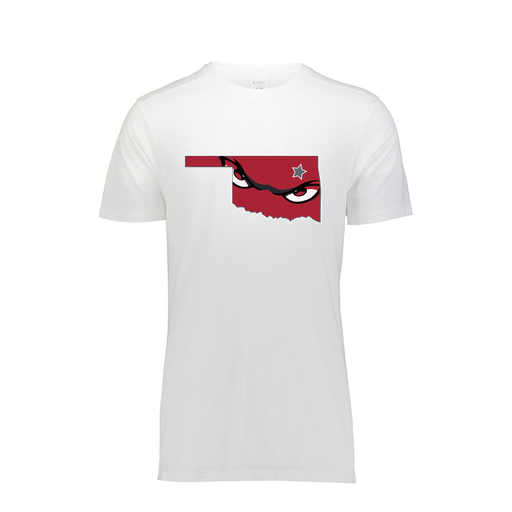 [FTSCUBWH-AS-LOGO2] Decker Men's Tri-Blend T-Shirt - Short Sleeve (Adult S, White, Logo 2)