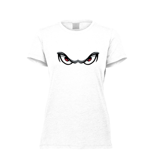 [FTSCUBWH-FAXS-LOGO1] Decker Women's Tri-Blend T-Shirt - Short Sleeve (Female Adult XS, White, Logo 1)