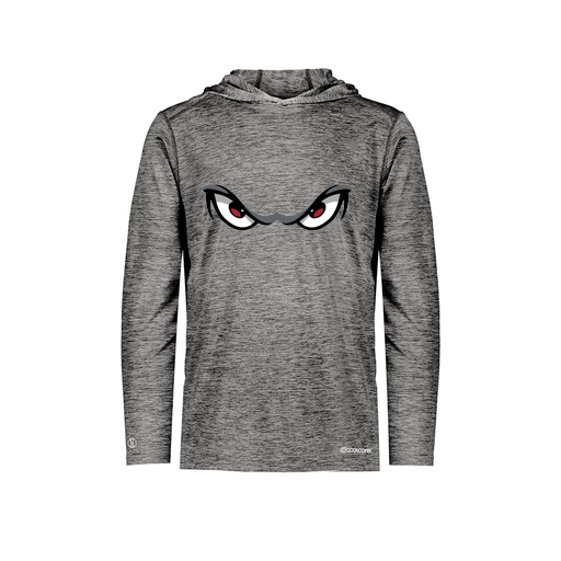 [FOLHCGBK-AS-LOGO1] Decker Men's Charge Hoodie (Adult S, Black, Logo 1)