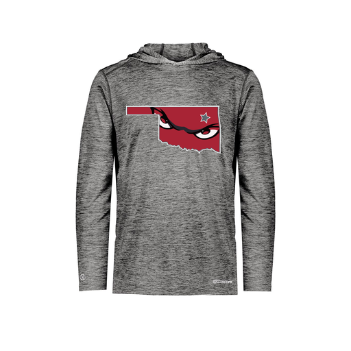 [FOLHCGBK-AS-LOGO2] Decker Men's Charge Hoodie (Adult S, Black, Logo 2)