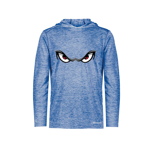 [FOLHCGRY-AS-LOGO1] Decker Men's Charge Hoodie (Adult S, Royal, Logo 1)