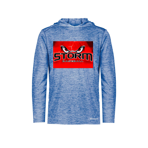 [FOLHCGRY-AS-LOGO3] Decker Men's Charge Hoodie (Adult S, Royal, Logo 3)