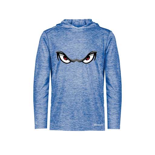 [FOLHCGRY-YS-LOGO1] Decker Youth Charge Hoodie (Youth S, Royal, Logo 1)